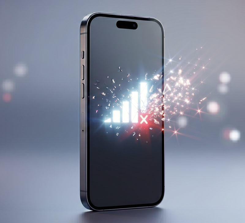 Почему на Айфоне пропадает сеть