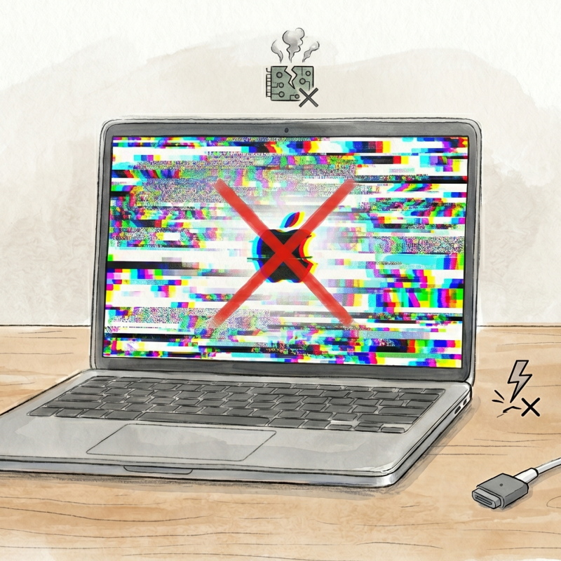 Macbook не заряжается