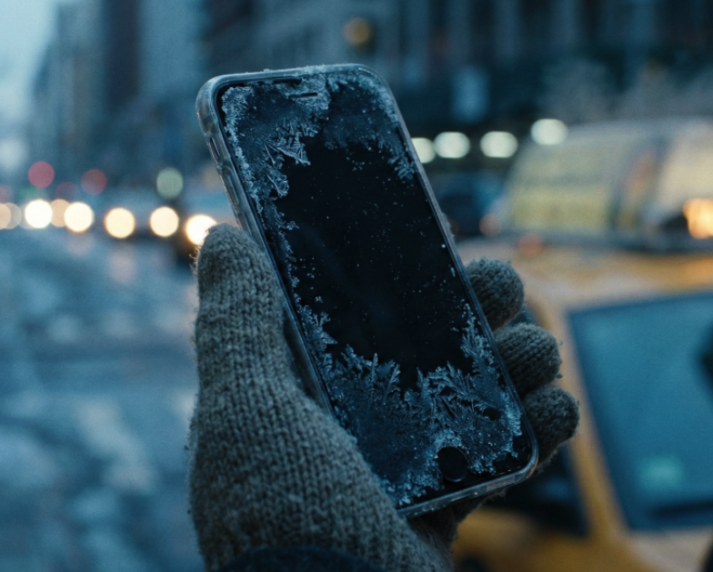 iPhone быстро разряжается на холоде