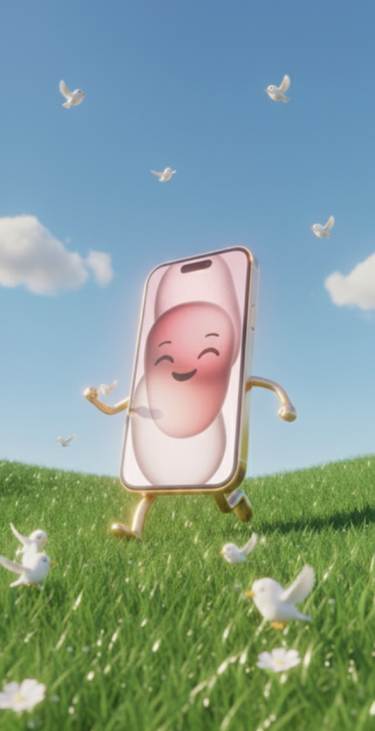 айфончик доволен