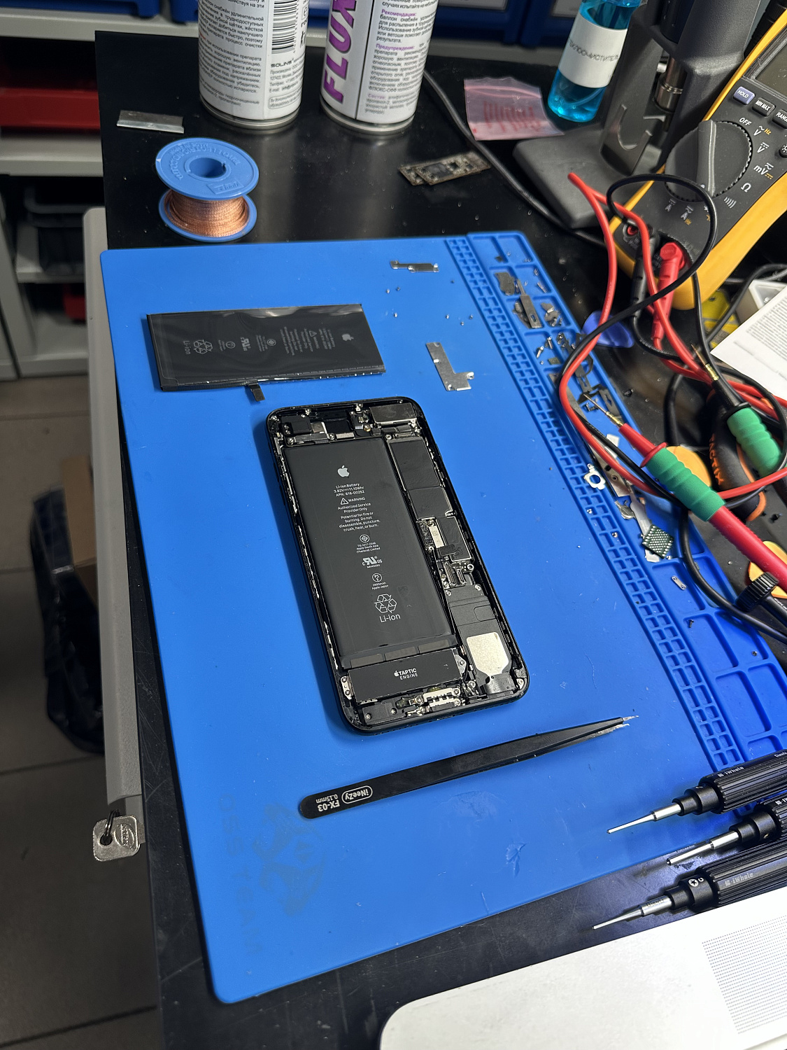 Замена аккумулятора